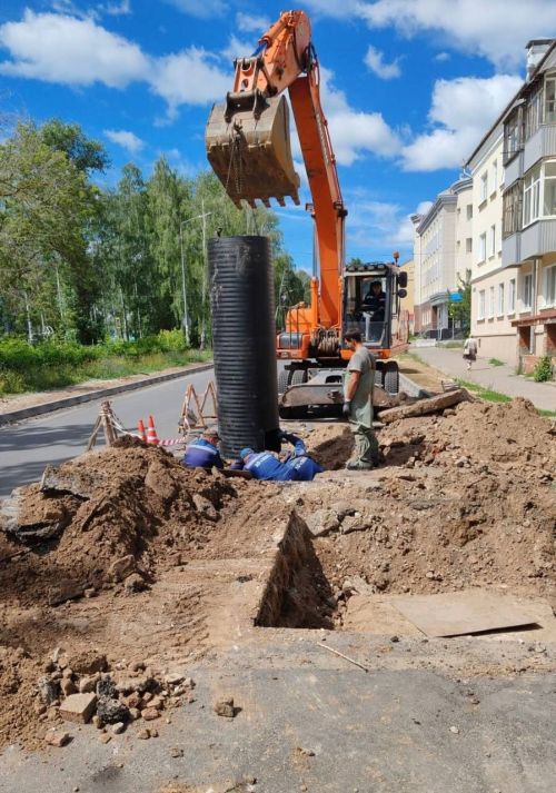 В Зеленодольске завершены работы на канализационном коллекторе на ул. Карла Маркса
