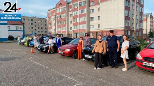 В Зеленодольске прошел конкурс водительского мастерства среди женщин