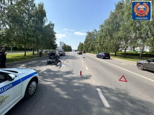 Мотоциклист погиб после аварии в Набережных Челнах