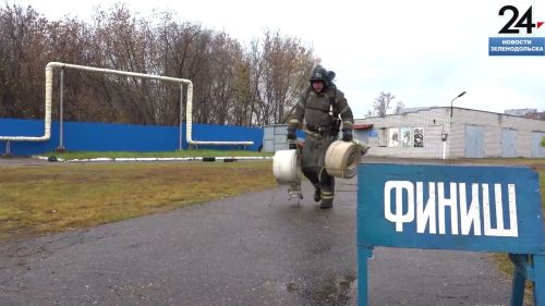 Зеленодольск принял соревнования по пожарному многоборью