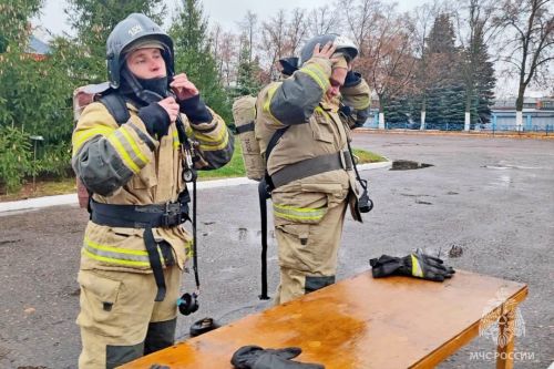 Соревнования по пожарному многоборью провели в Зеленодольском пожарно-спасательном гарнизоне