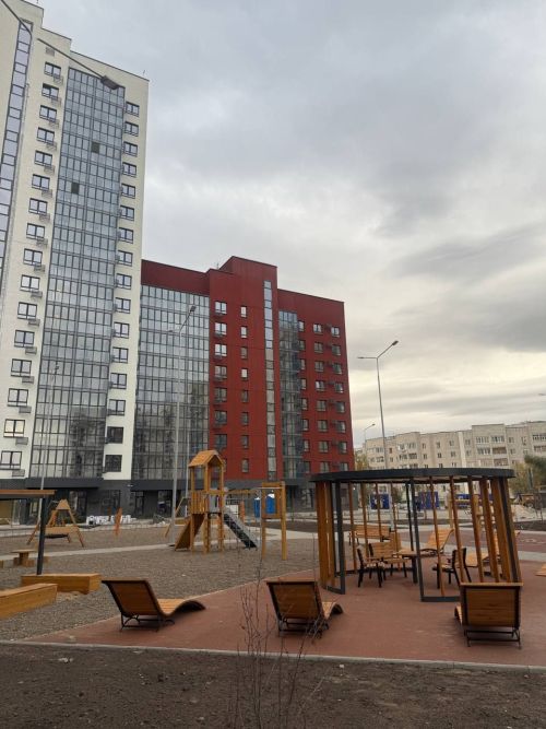 На завершающем этапе строительство двух многоквартирных домов на улице Сайдашева