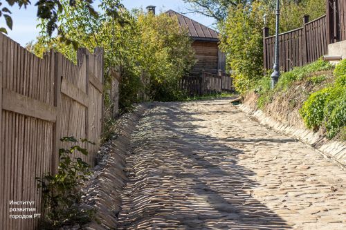В Свияжске началось восстановление исторического облика территории
