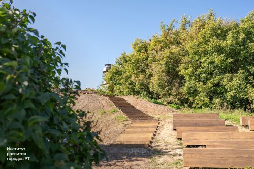 В Свияжске началось восстановление исторического облика территории
