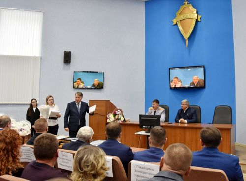 Радик Хасанов поздравил с праздником личный состав Зеленодольского ОМВД