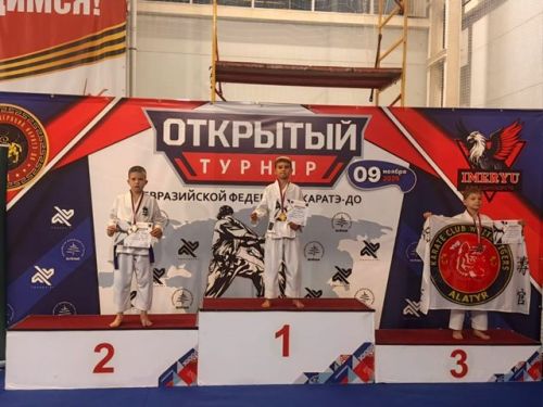 Зеленодольцы завоевали золото и серебро Открытого турнира Евразийской федерации каратэ-до