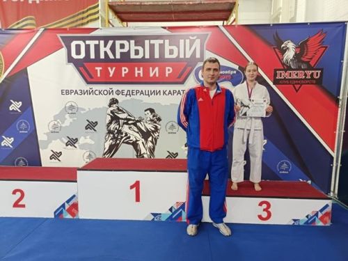 Зеленодольцы завоевали золото и серебро Открытого турнира Евразийской федерации каратэ-до
