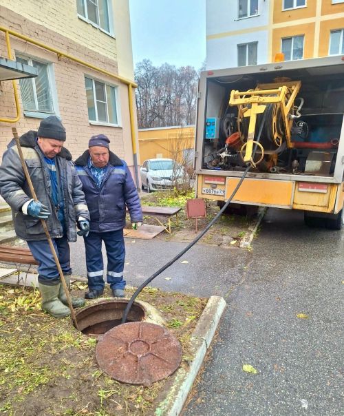 В Зеленодольске предприятие «Водоканалсервис» провело плановую промывку канализационных сетей
