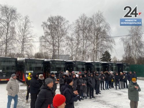 В Зеленодольске на городской маршрут вышли 12 новых автобусов