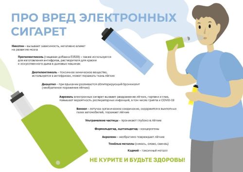 В чем вред вейпов?