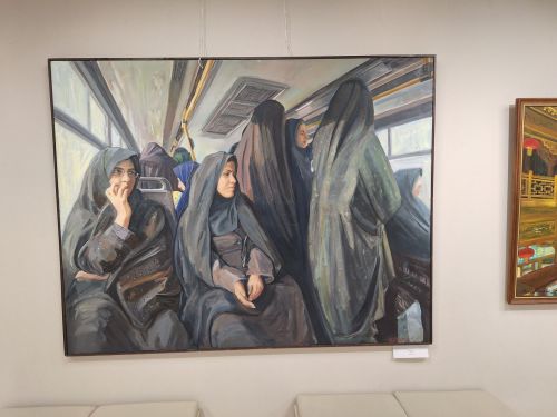 В Художественной галерее Зеленодольска открылась выставка заслуженного деятеля искусств РТ Полины Илюшкиной «Картина мира в красках»