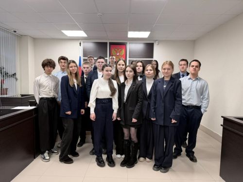 Судья Дарья Дроздова провела занятие со школьниками