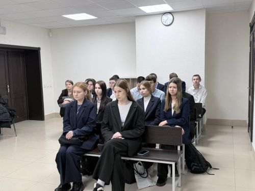 Судья Дарья Дроздова провела занятие со школьниками