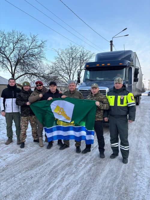 10 тонн стройматериалов в канун Нового года отправили зеленодольцы в Лисичанск для восстановления домов
