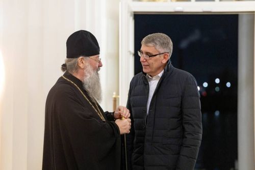 Губернатор Тульской области и митрополит Кирилл осмотрели храм-памятник на Казанке
