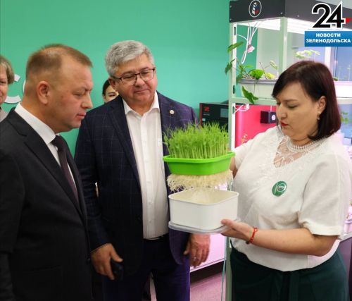 Агрокласс для лицеистов открыли в селе Осиново Зеленодольского района