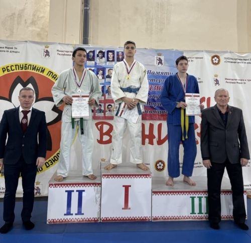 Зеленодольский спортсмен выиграл открытый Кубок Республики Марий Эл по дзюдо среди мужчин