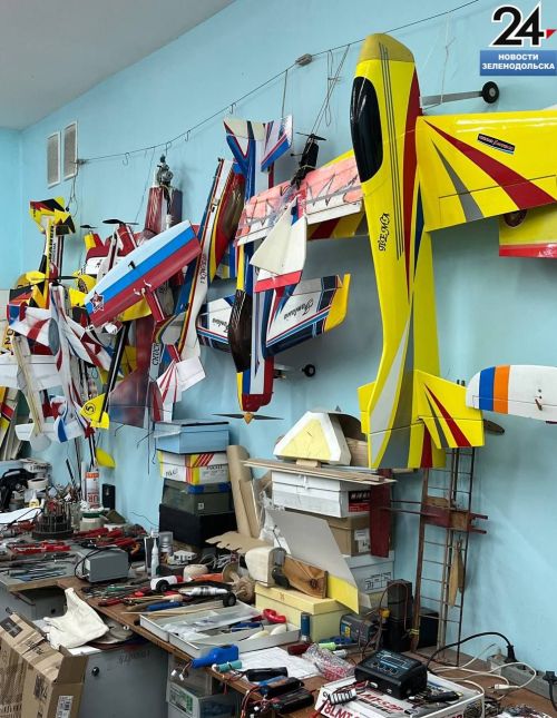 Зеленодольские ребята учатся авиамоделизму в клубе «Исток-Возрождение»