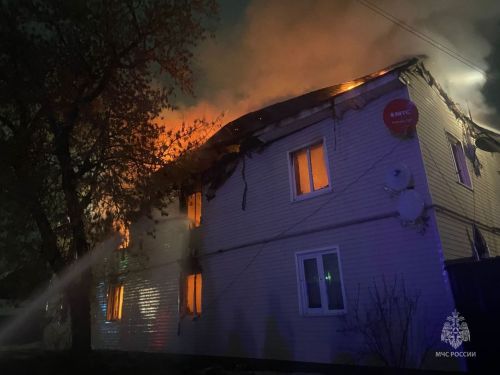 В Зеленодольском районе на пожаре погиб мужчина