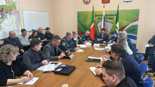 В Зеленодольске проверили готовность служб к реагированию на экстренные ситуации