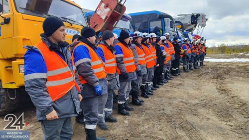 Зеленодольские пожарные учились ликвидировать аварию на газопроводе