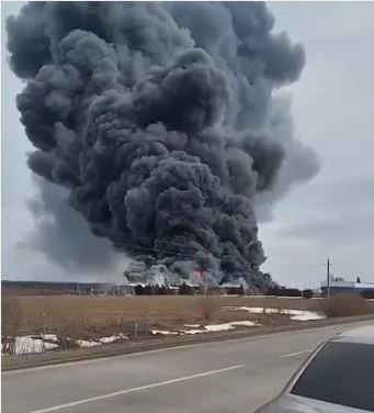 Волжская прокуратура прокомментировала пожар в поселке Приволжский
