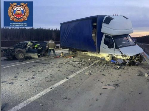 В ДТП с «ГАЗелью» погиб 61-летний житель Татарстана