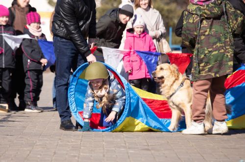В Зеленодольске прошла спортивно-патриотическая эстафета «Фронтовые собаки»