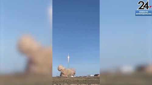 Школьник из Зеленодольска побывал на запуске космического корабля «Союз МС-27» с Байконура