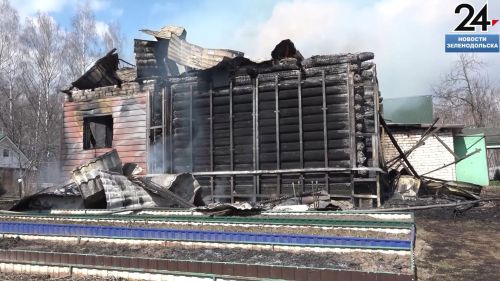Пожарная обстановка в Зеленодольском районе остается напряженной