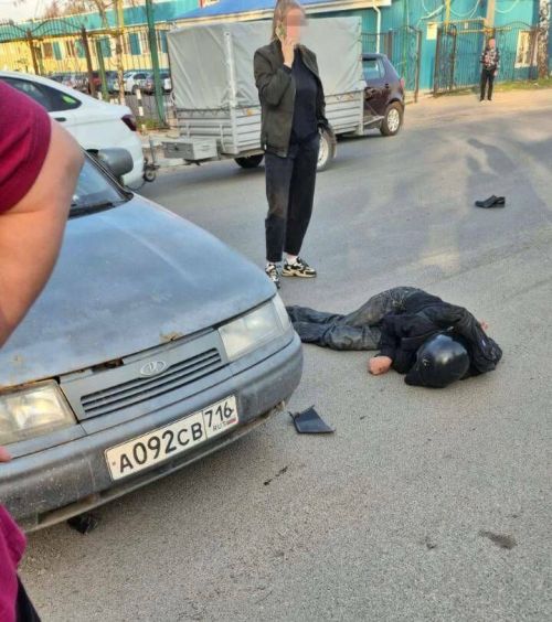 61-летний водитель скутера попал под колеса автоледи в Зеленодольском районе
