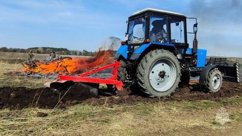 В Волжско-Камском заповеднике провели пожарно-тактические учения