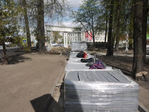 В Зеленодольске к 9 Мая преображается Парк Победы