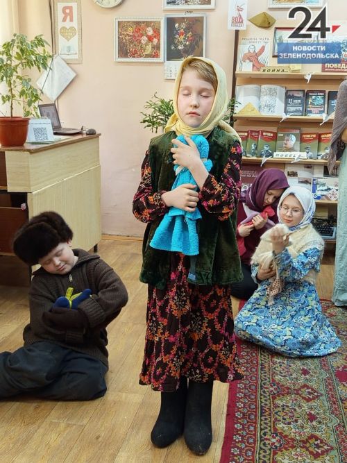 В Зеленодольске прошли Библиосумерки совместно с спектаклем детской театральной студии