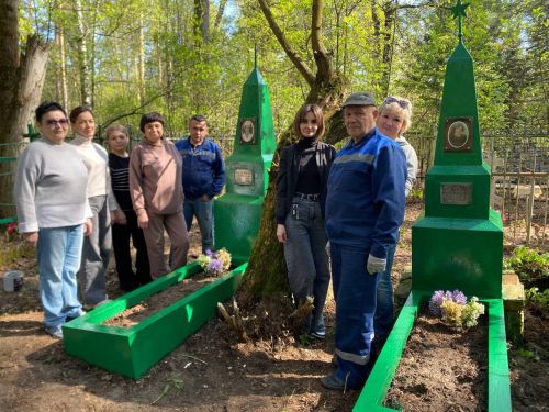 В Зеленодольске привели в порядок могилу первого главного врача Зеленодольской ЦРБ