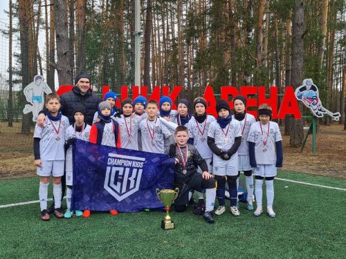 Зеленодольский футбольный клуб «Champion kids» — серебряный призер Всероссийского турнира