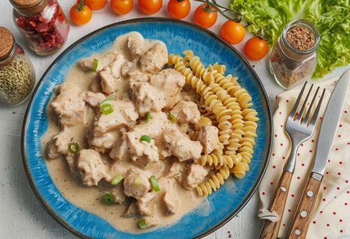 Фрикасе из курицы с овощами
