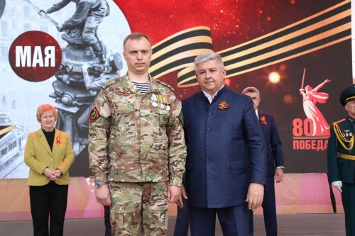 В Зеленодольске в День Победы вручили медали участникам специальной военной операции
