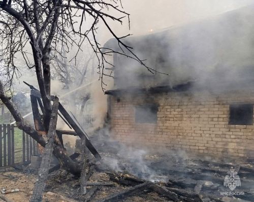 Сразу два пожара произошли в понедельник в садовых товариществах Айшинского поселения