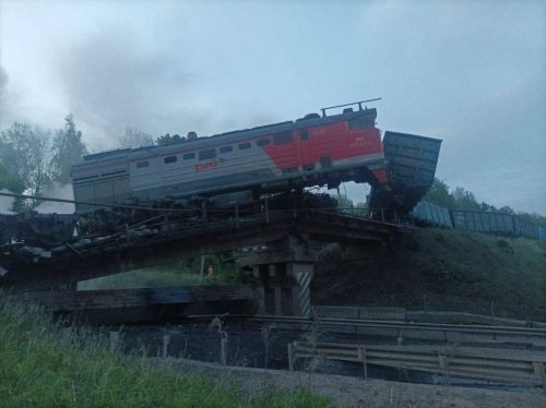 В Курской и Брянской области произошли террористические подрывы ж/д путей