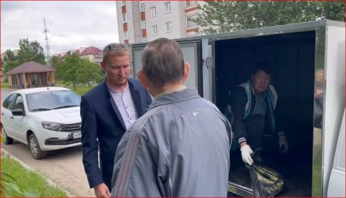 В Зеленодольске в пунктах горячего питания «Приют человека» раздали жертвенное мясо