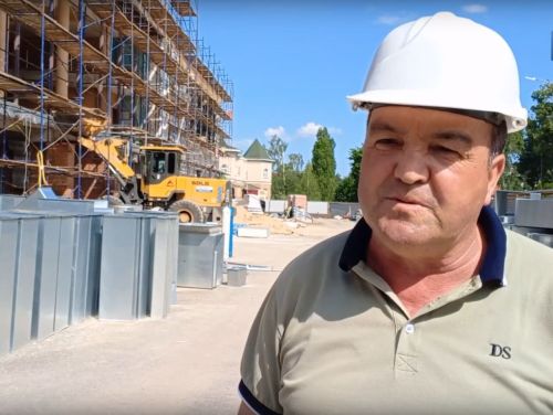 Продолжается капитальный ремонт ЦКИНТ им. Горького