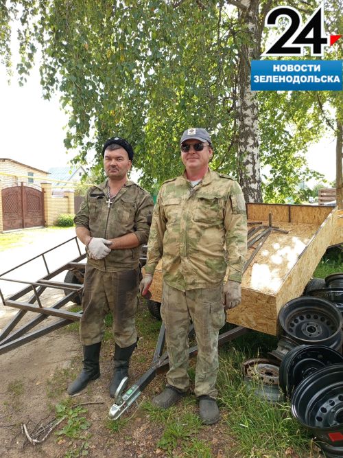 Волонтёры группы «Залесный-Зеленодольск» помогают фронту, не жалея времени и средств