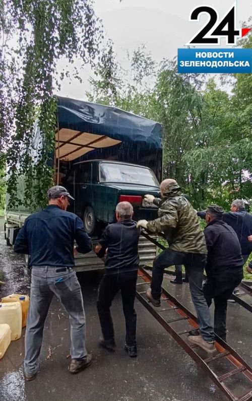 Волонтёры Зеленодольска отправили 27-й гуманитарный груз