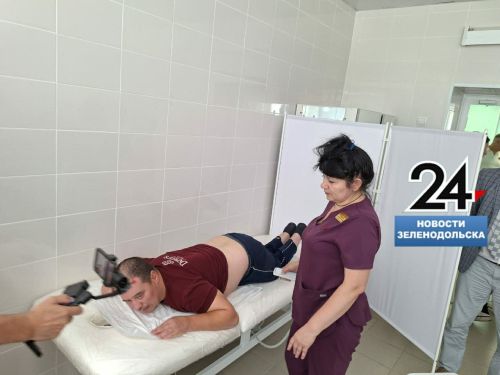 В Зеленодольском доме-интернате проходит церемония передачи медицинского и реабилитационного оборудования на общую сумму 1,4 млн рублей