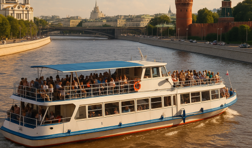 Водная прогулка по Москве