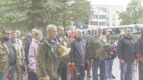 В День ветеранов боевых действий зеленодольцы провели митинг в Парке Победы