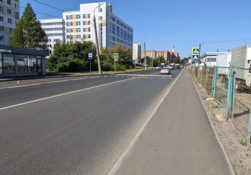 В Казани завершили ремонт улицы Воровского