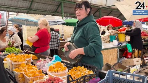 Цены на сезонные продукты на Зеленодольском рынке