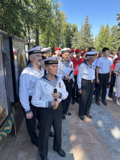 В Парке Победы сегодня чествовали Зеленодольскую команду «Витязи»